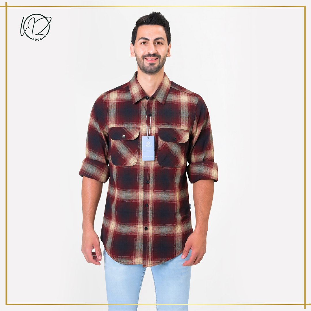 Regular Fit Casual Shirt.